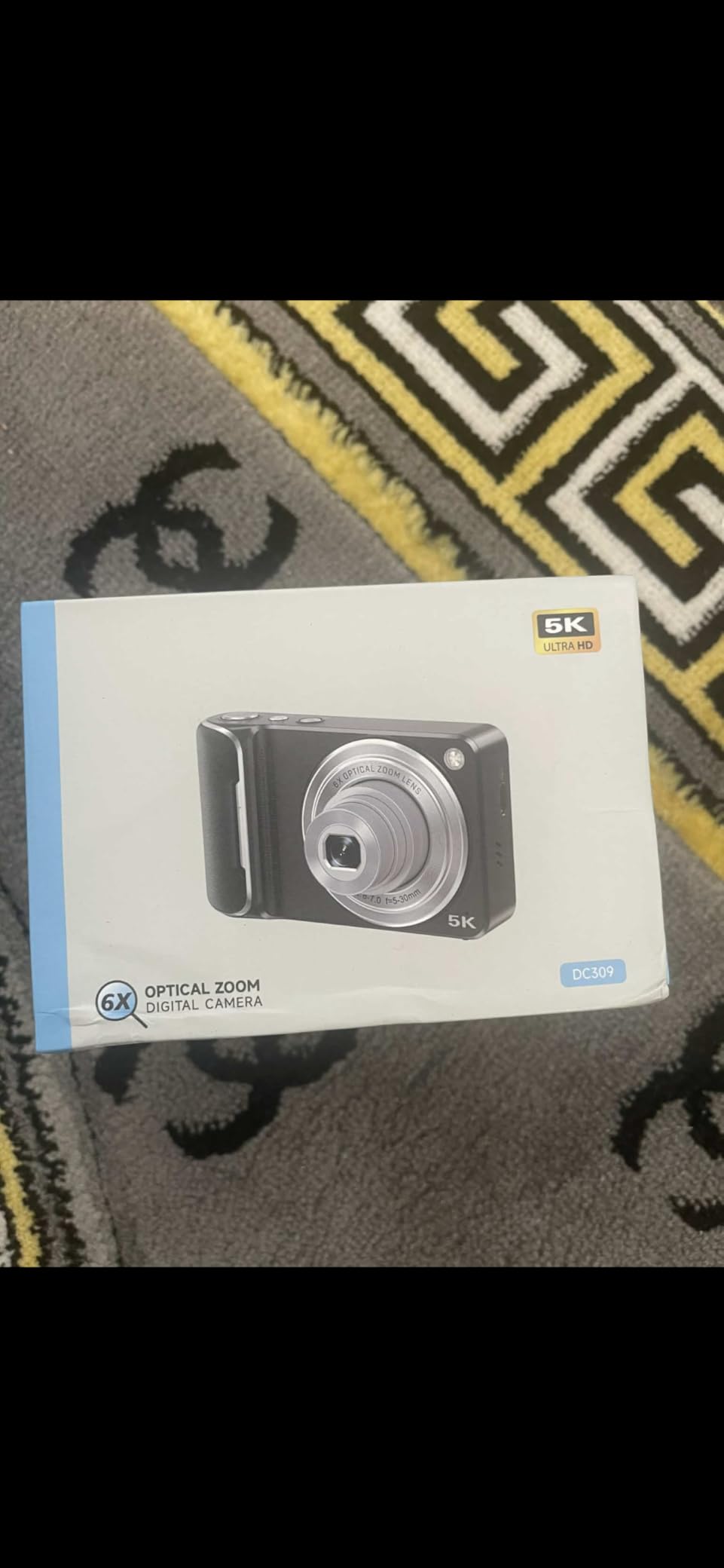 5K Digital Camera for Photography, 64MP Touchscreen WiFi Camera with Autofocus 6X Optical & 16X Digital Zoom, Dual-Lens Vlogging Camera for YouTube Video Anti-Shake, Travel Compact Camera with Flash - Customer Photo 2