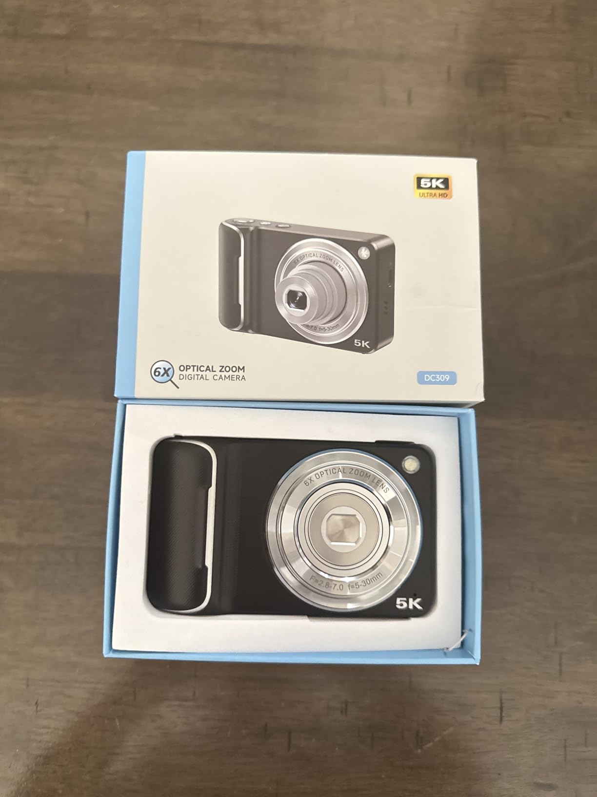 5K Digital Camera for Photography, 64MP Touchscreen WiFi Camera with Autofocus 6X Optical & 16X Digital Zoom, Dual-Lens Vlogging Camera for YouTube Video Anti-Shake, Travel Compact Camera with Flash - Customer Photo 2