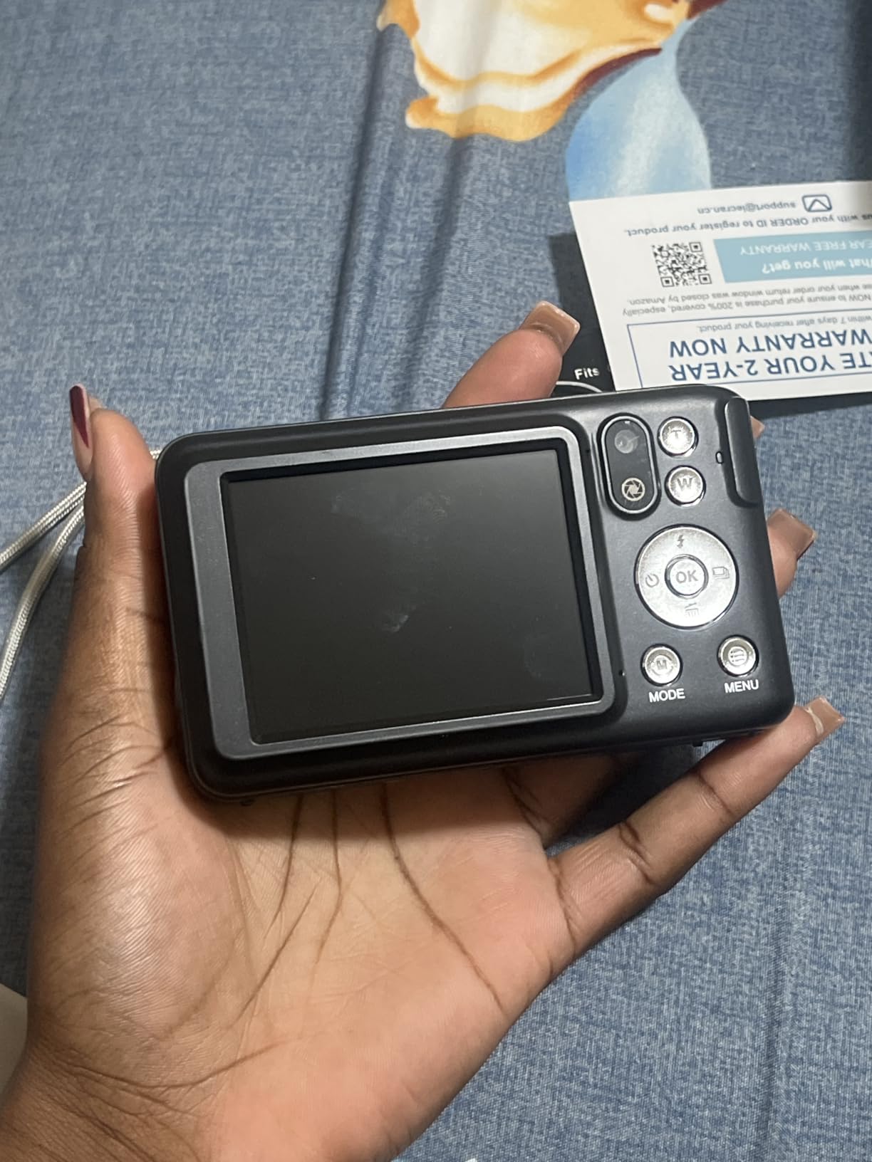 5K Digital Camera for Photography, 64MP Touchscreen WiFi Camera with Autofocus 6X Optical & 16X Digital Zoom, Dual-Lens Vlogging Camera for YouTube Video Anti-Shake, Travel Compact Camera with Flash - Customer Photo 3