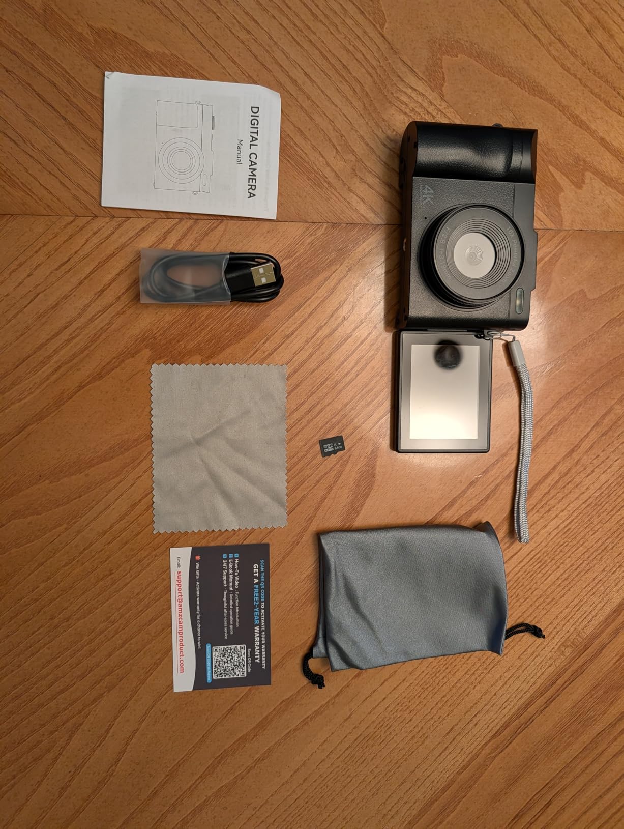 4K Digital Camera for Photography- 50MP Autofocus Vlogging Camera with 2.8