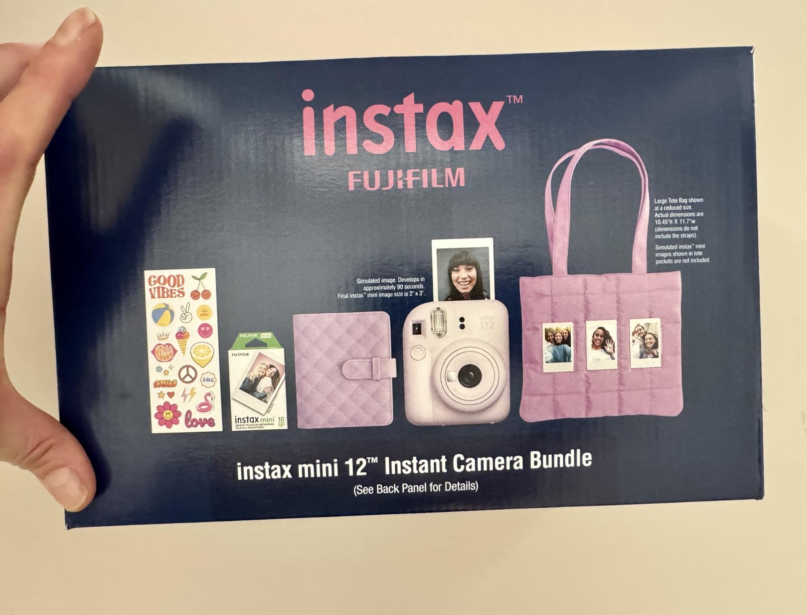FUJIFILM Instax Mini 12 Holiday Bundle 2025 - Lilac Purple customer photo 1