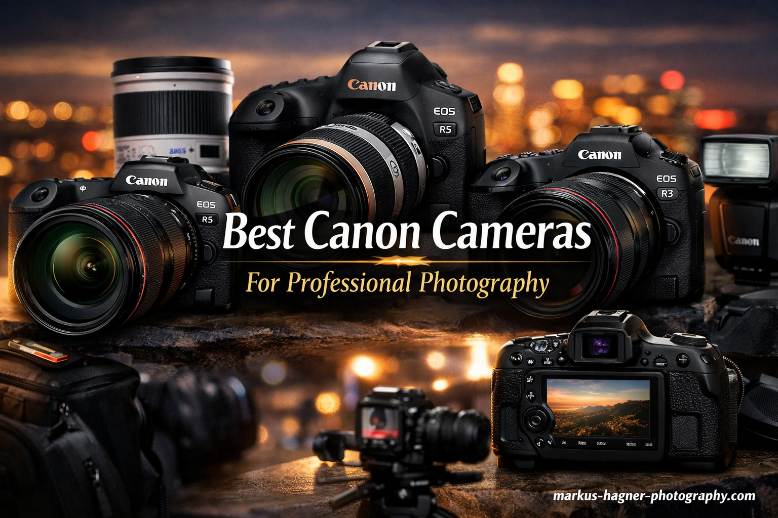 Best Canon Cameras For Professional Photography