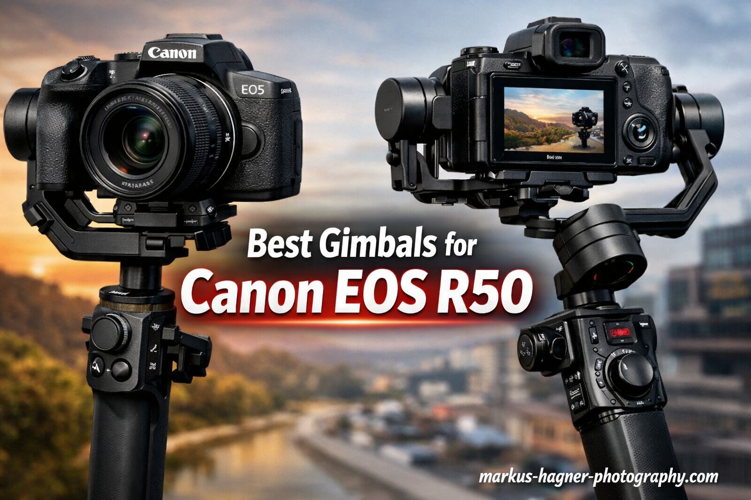 Best Gimbals for Canon EOS R50