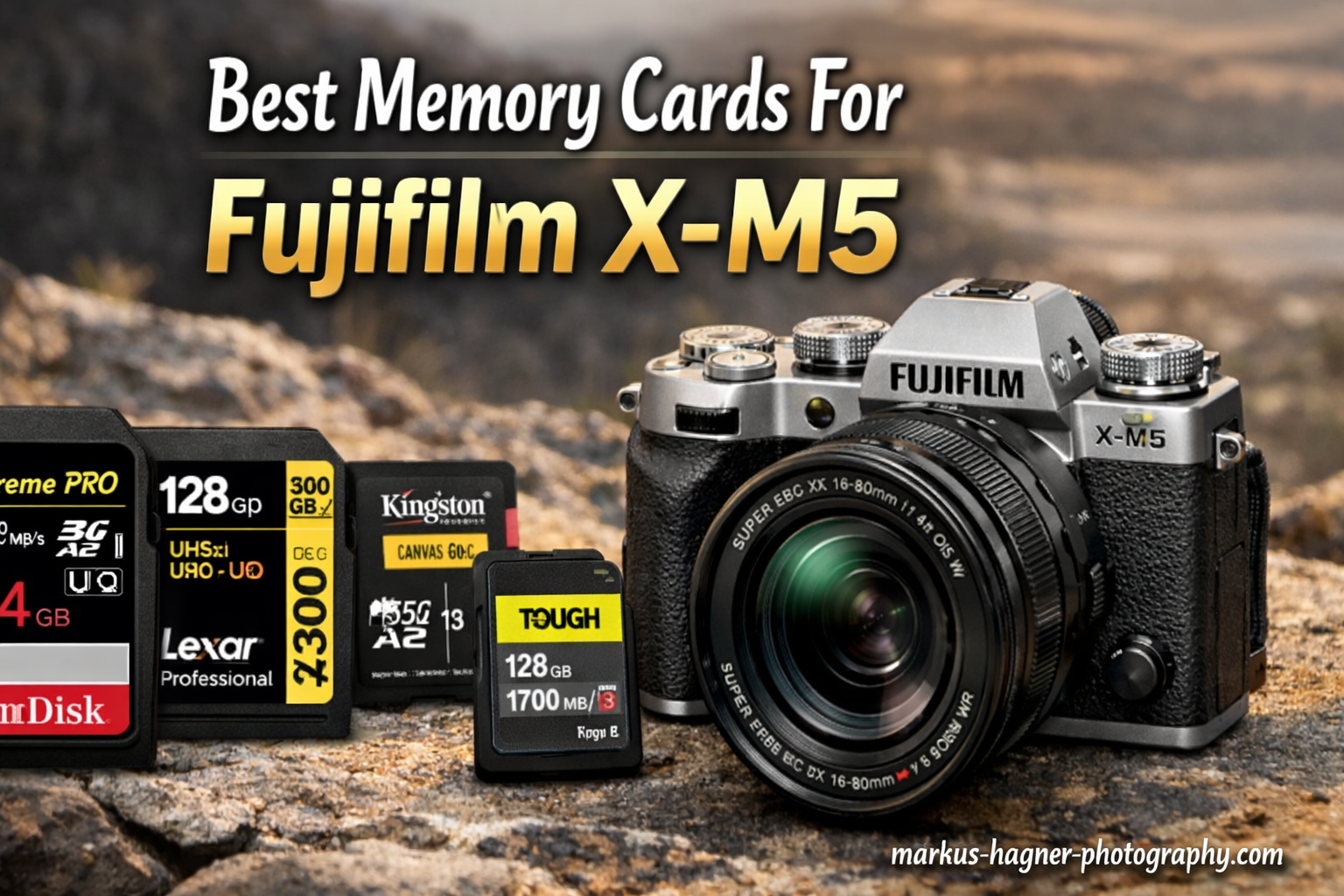 Best Memory Cards For Fujifilm X-M5