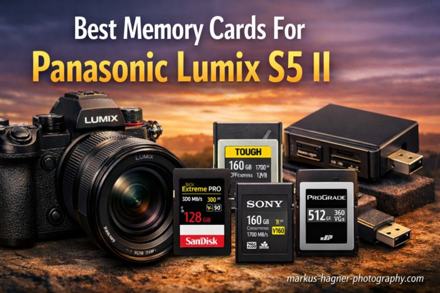 Best Memory Cards For Panasonic Lumix S5 II