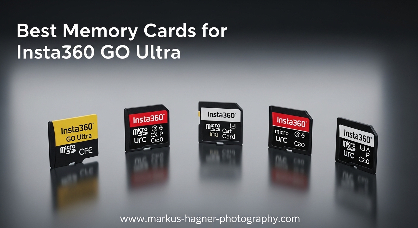 Best Memory Cards for Insta360 GO Ultra