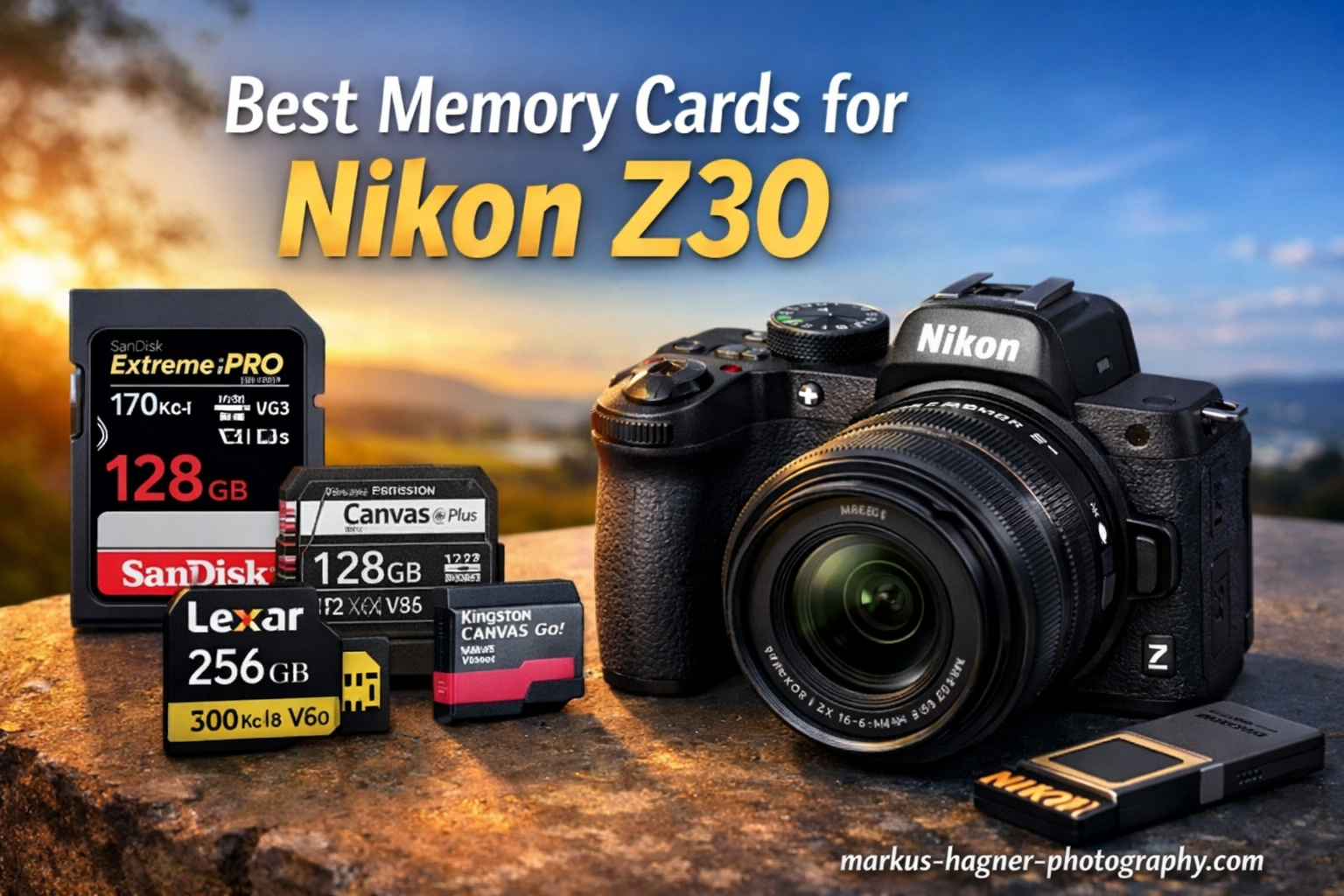 Best Memory Cards for Nikon Z30