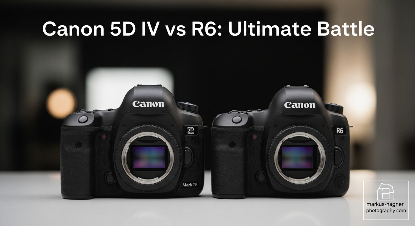 Canon 5D Mark IV vs R6