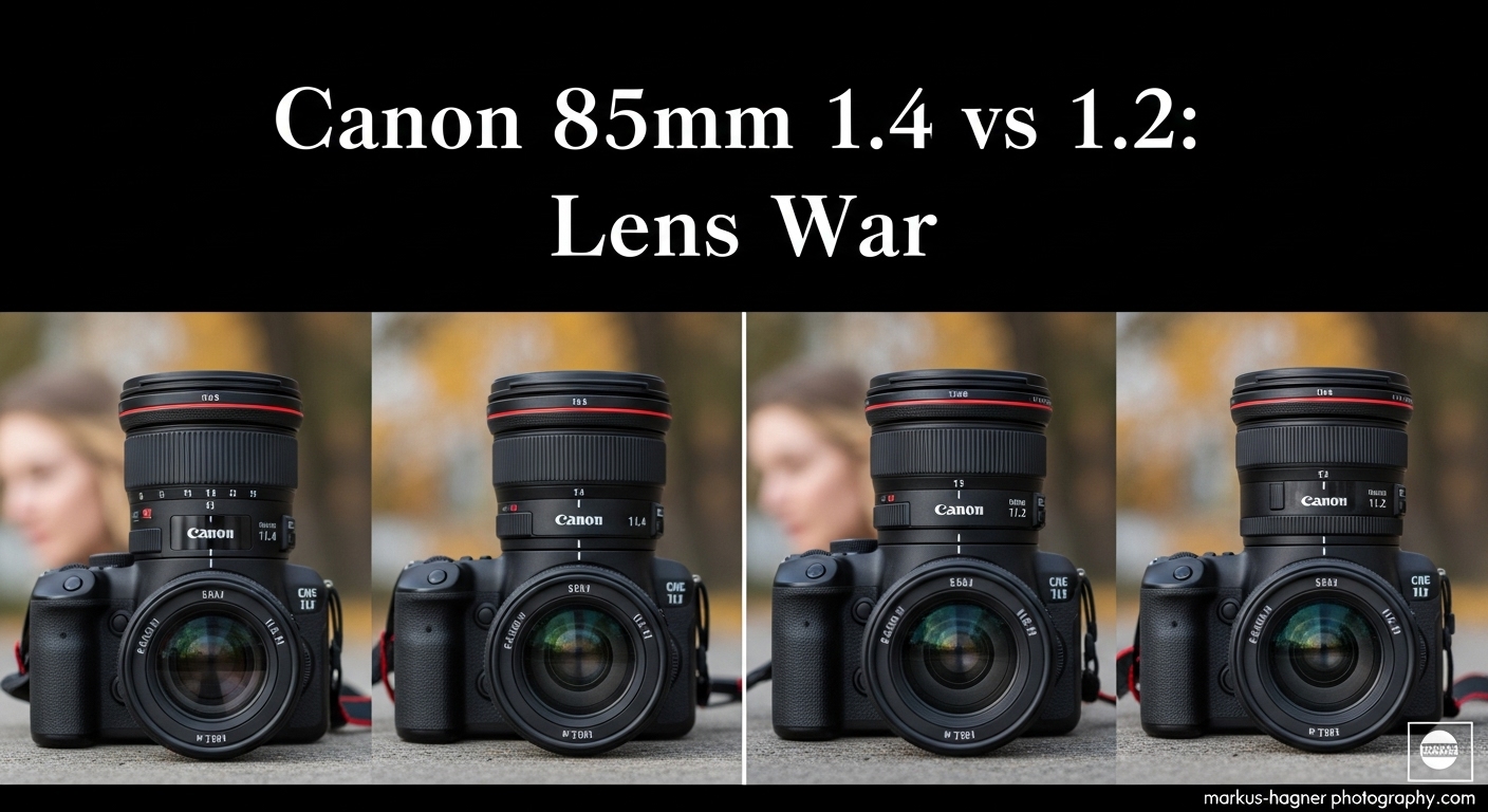 Canon 85mm 1.4 IS vs 1.2