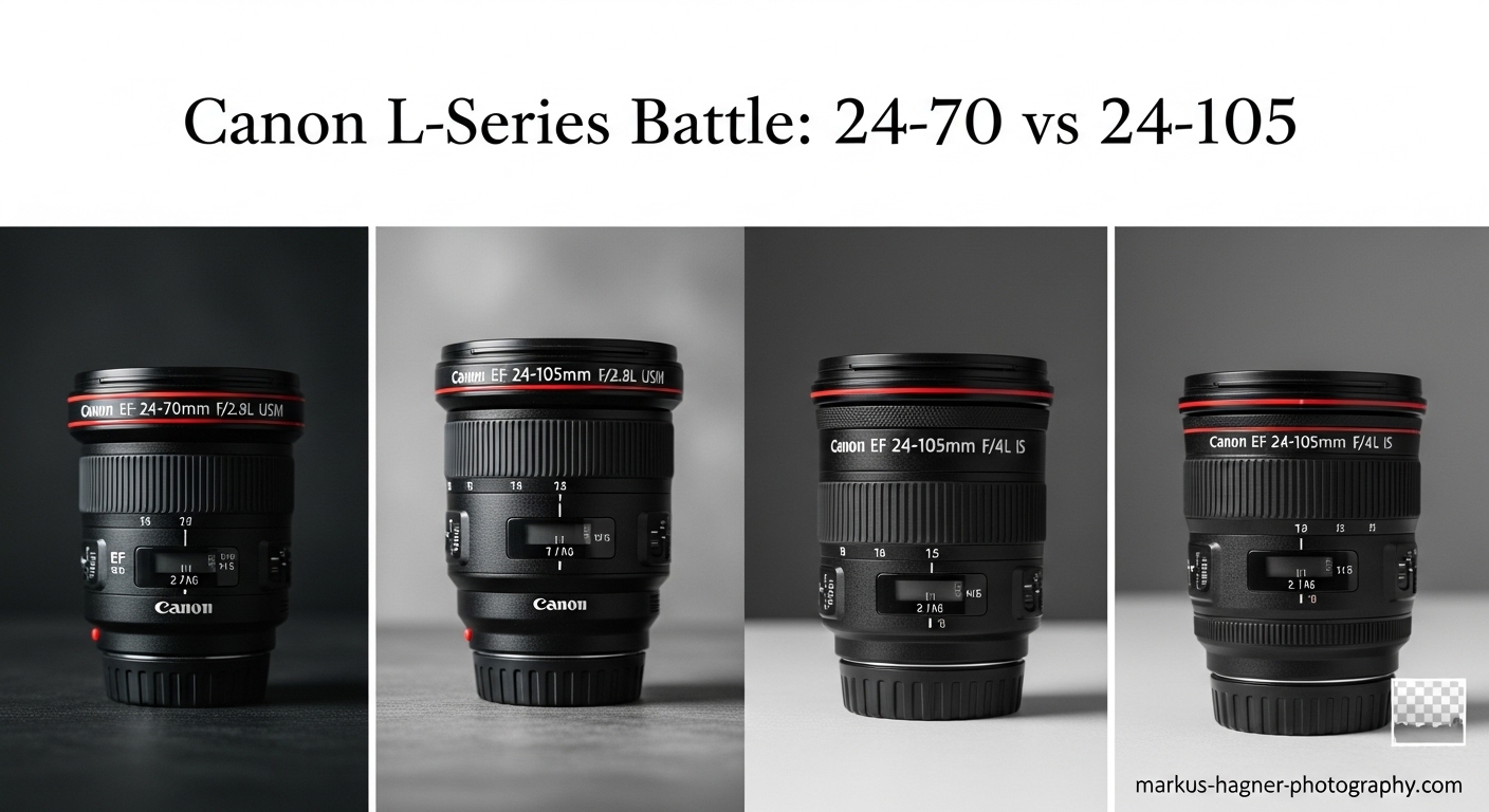 Canon EF 24-70mm f2.8L USM vs 24-105mm f4L IS