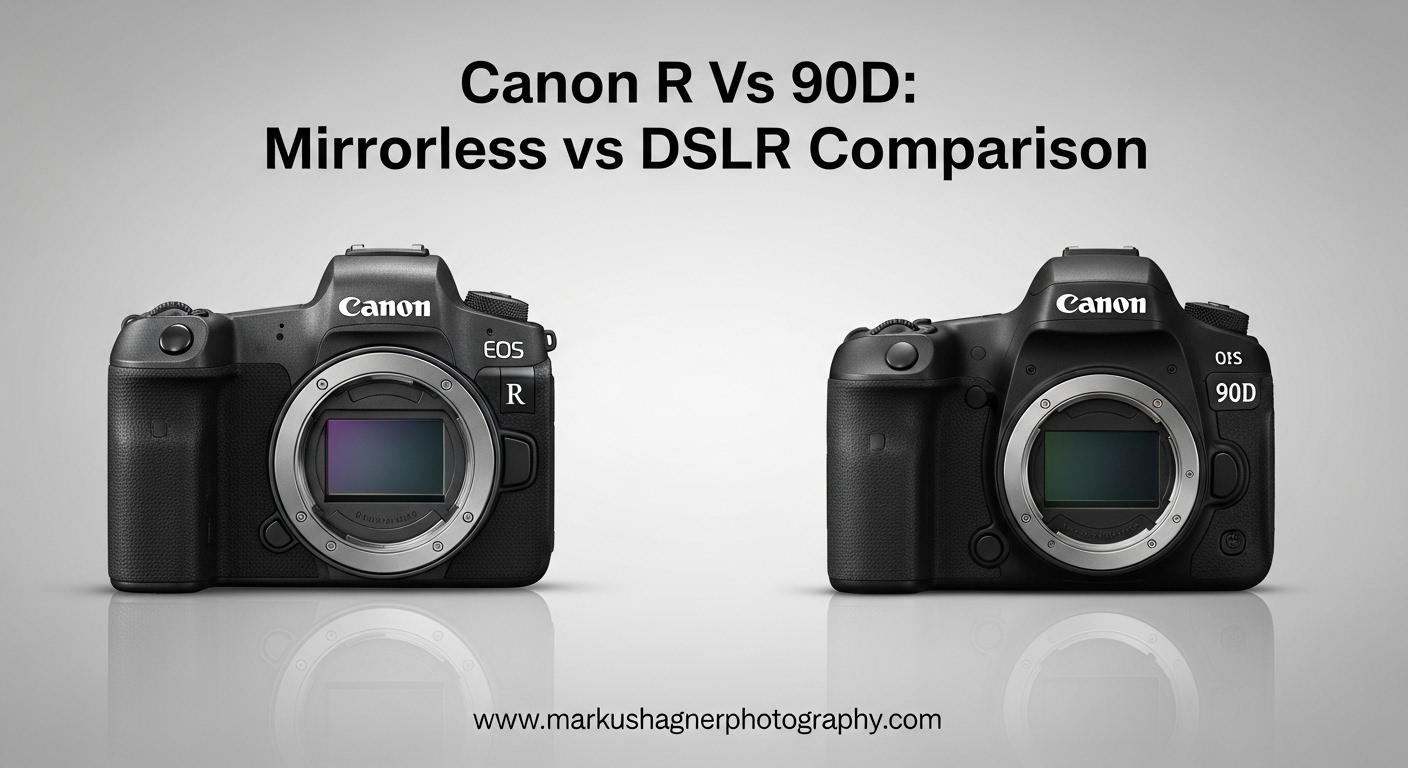Canon R Vs 90D