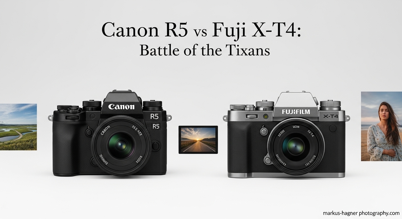 Canon R5 Vs Fuji Xt4