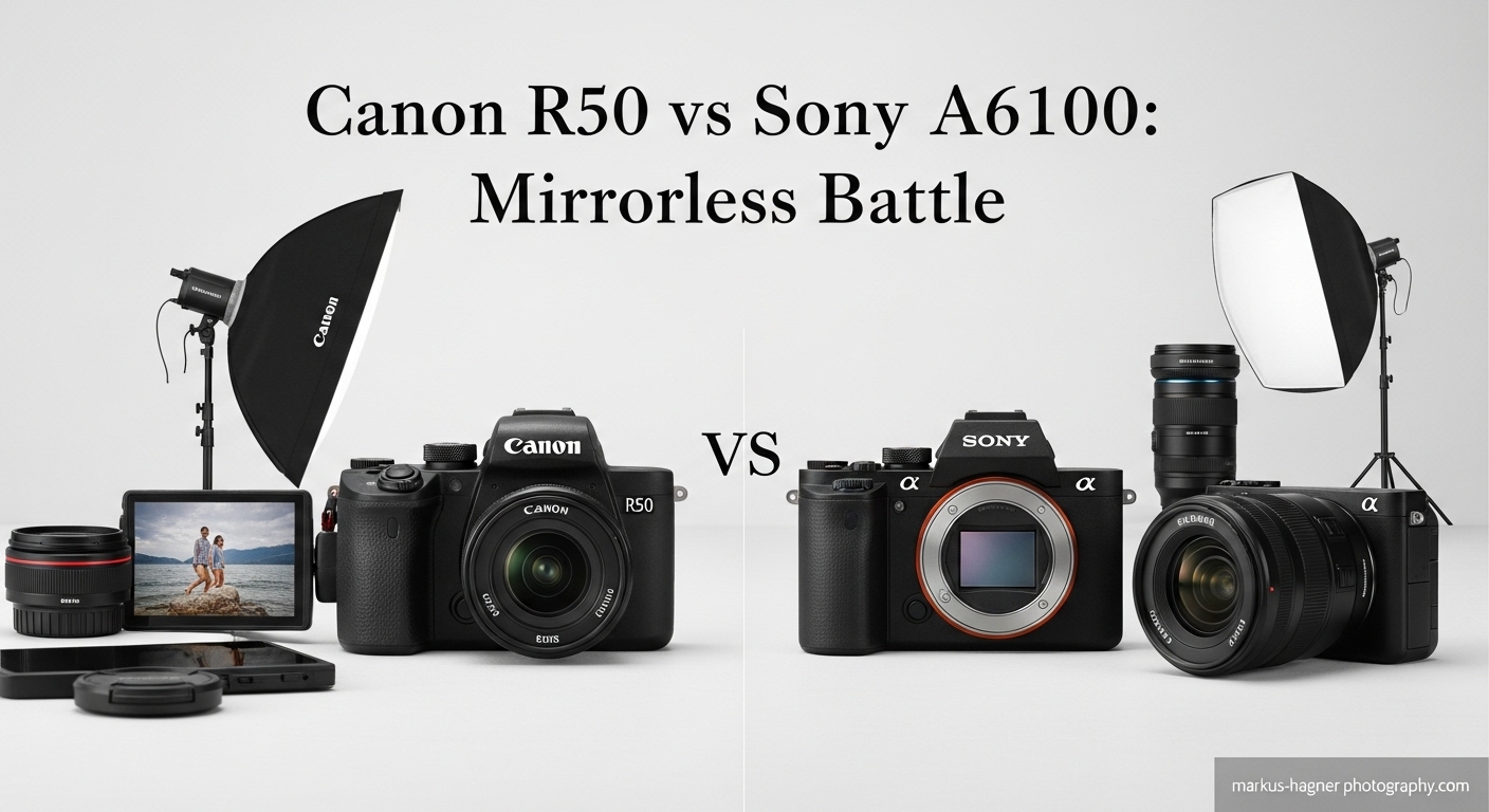 Canon R50 vs Sony A6100