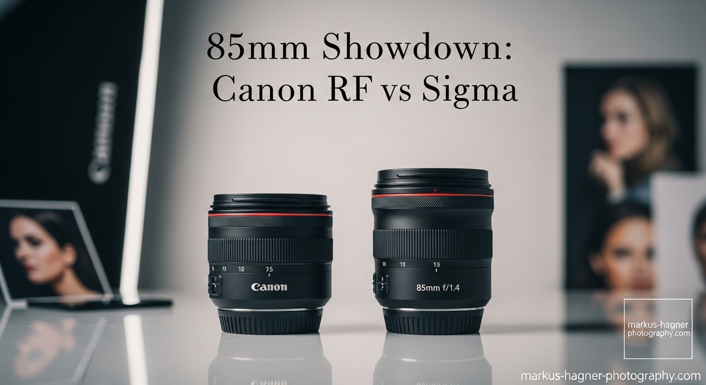 Canon RF 85mm f2 vs Sigma 85mm f1.4