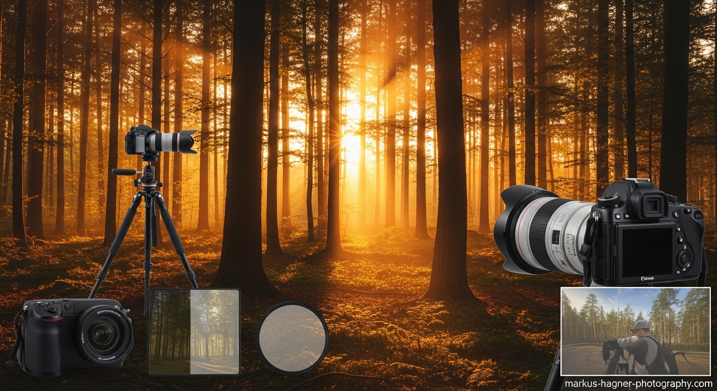 Forest Sunset Photography Tips