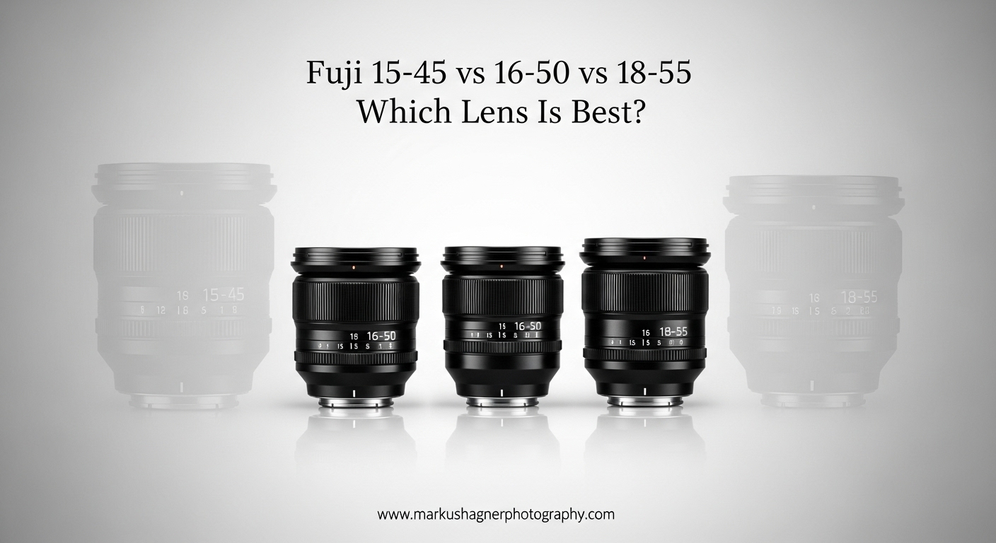 Fuji 15-45 vs 16-50 vs 18-55