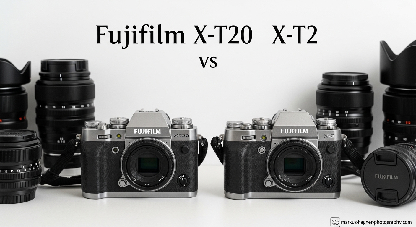 Fujifilm X-T20 vs Fujifilm X-T2