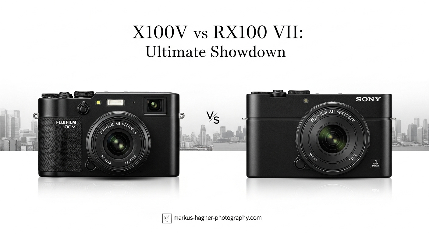 Fujifilm X100V vs Sony RX100 VII