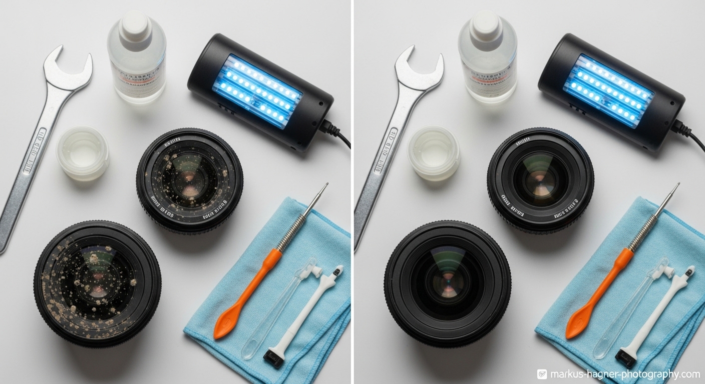 How to Clean Lens Fungus