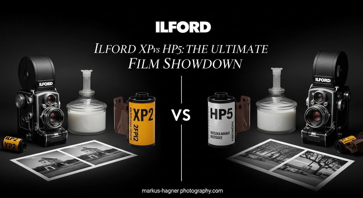 Ilford XP2 vs HP5
