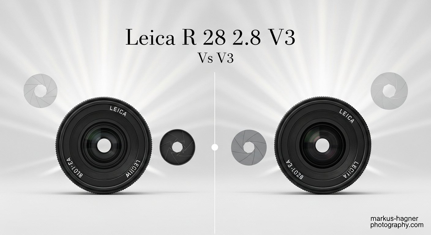 Leica R 28 2.8 V2 vs V3