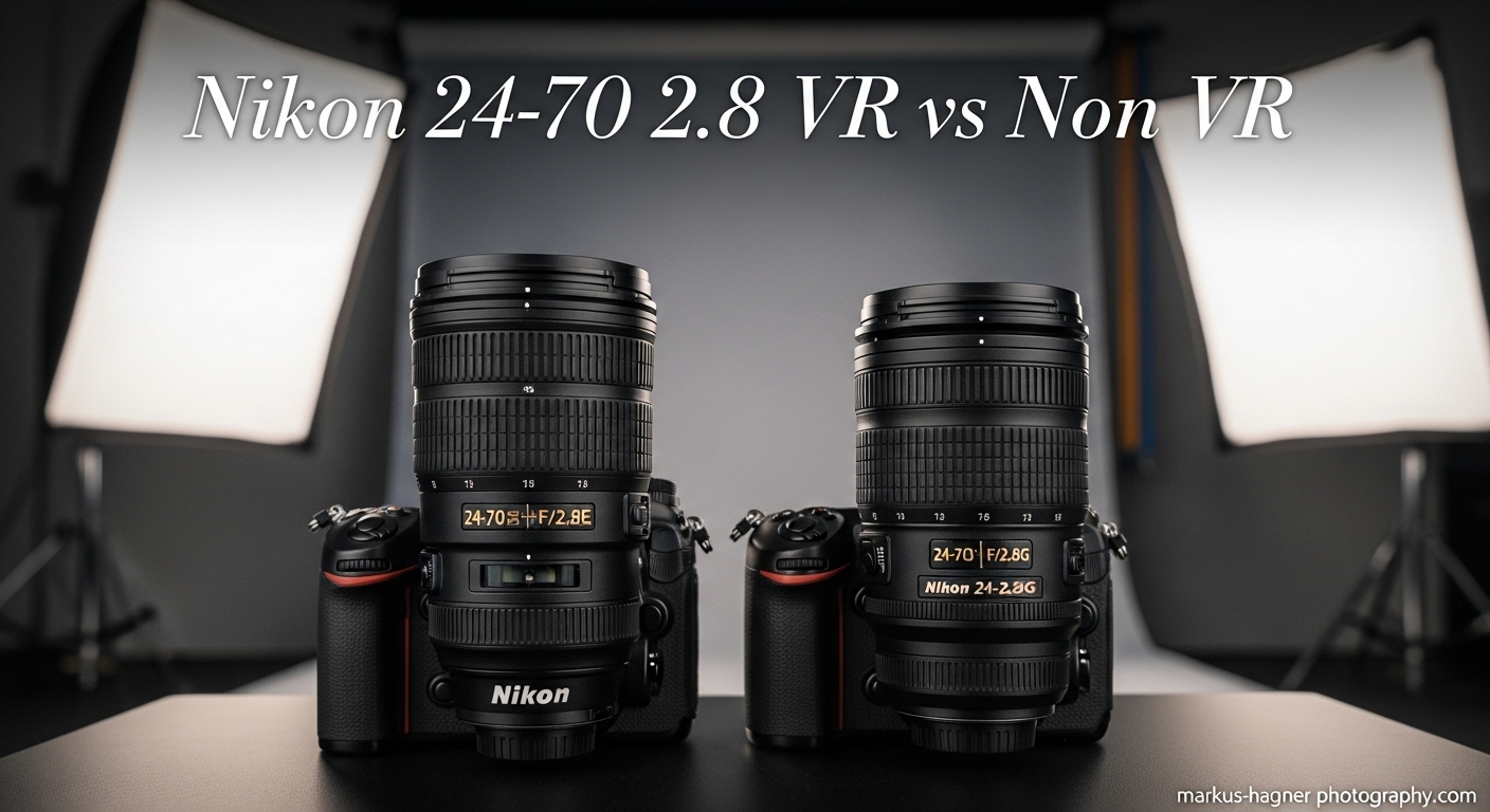 Nikon 24-70 2.8 VR vs Non VR