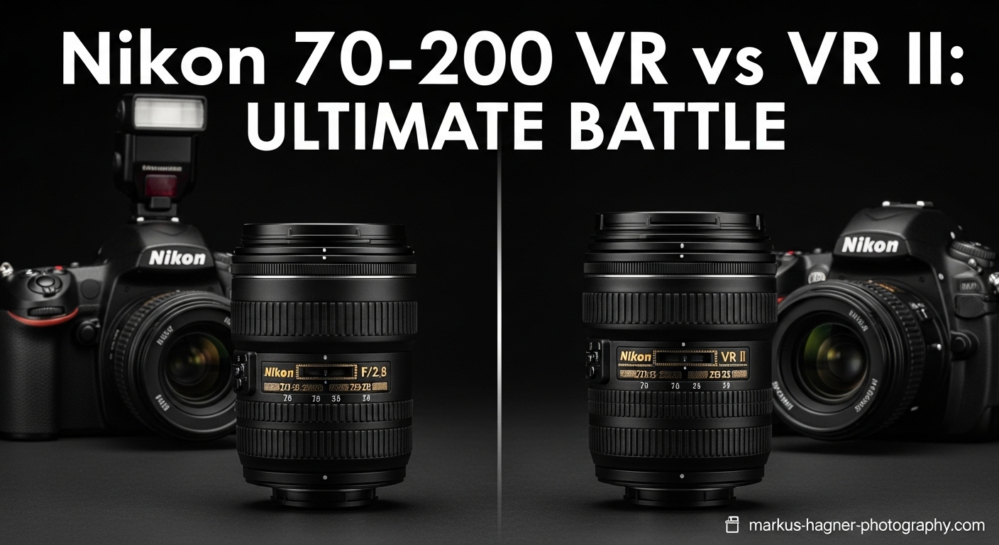 Nikon 70-200 F2.8 VR vs VR II