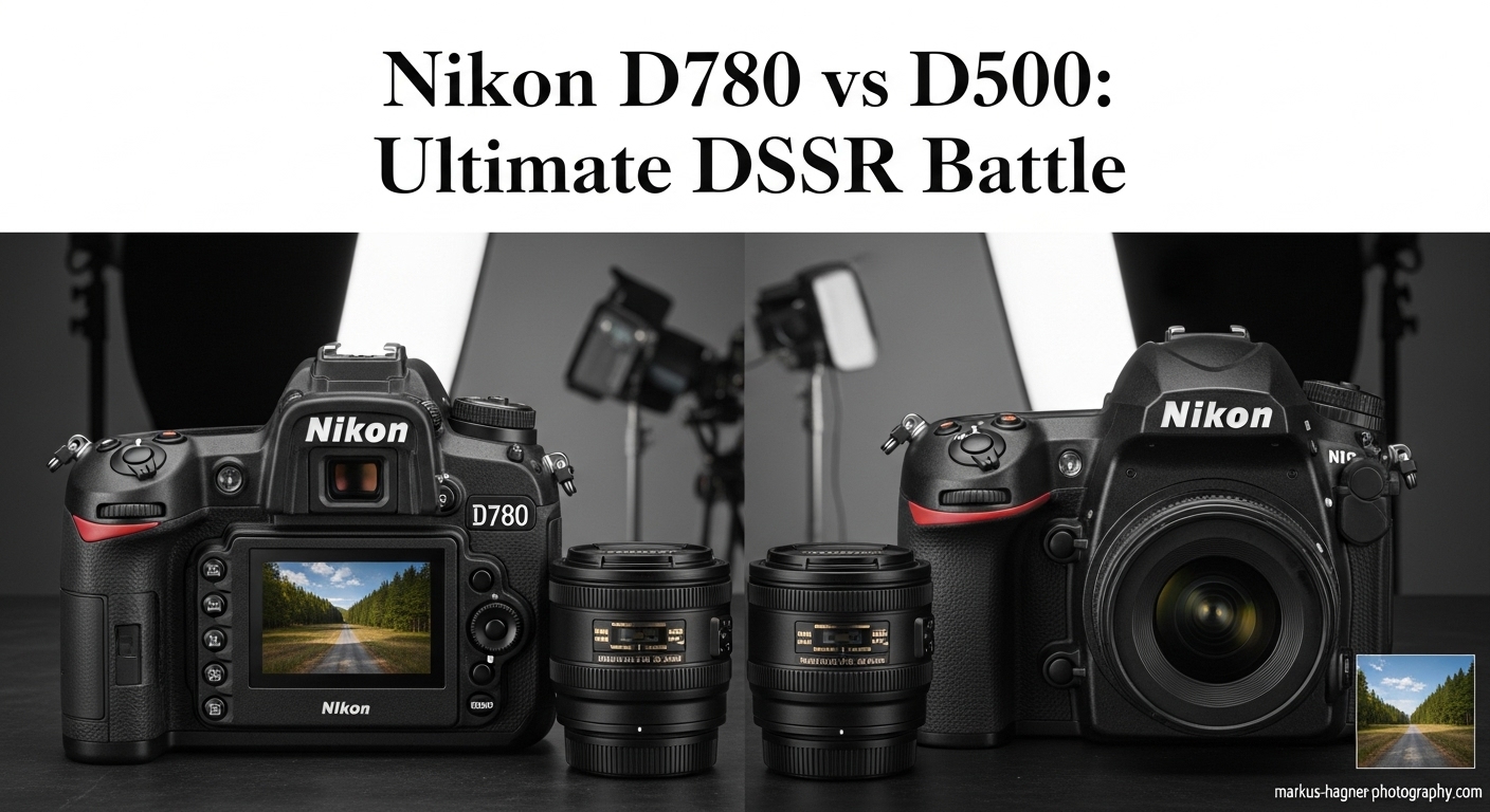 Nikon D780 vs D500