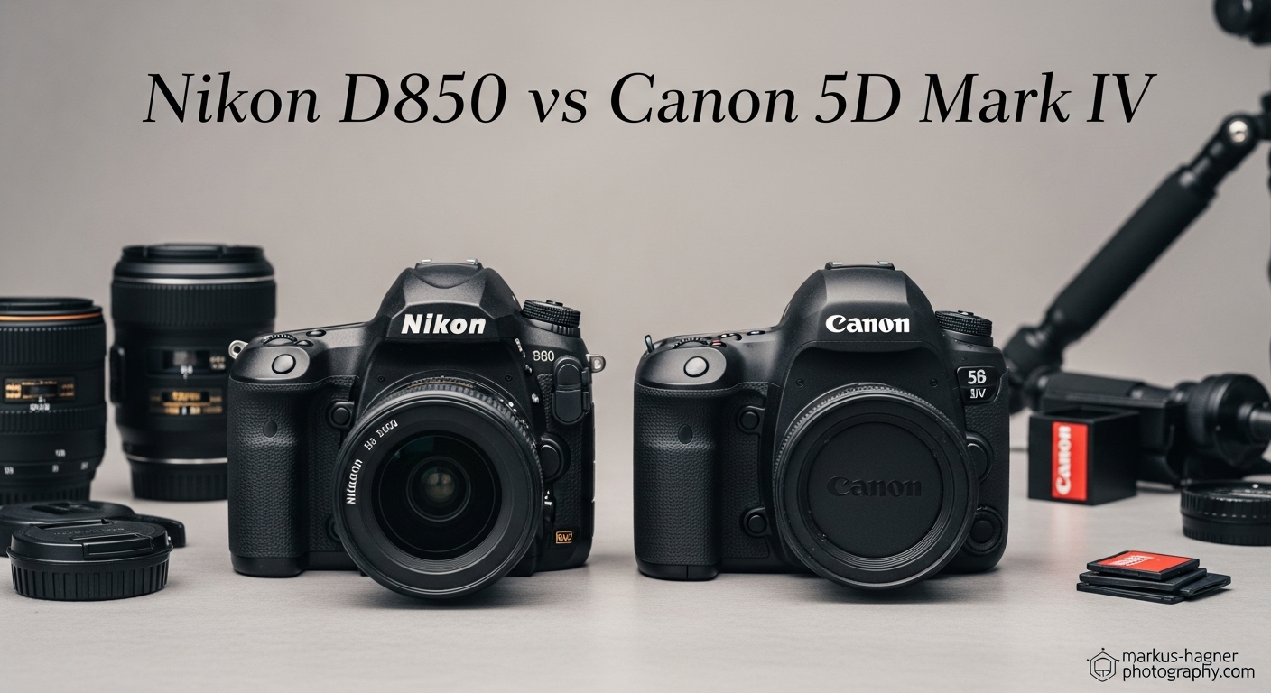 Nikon D850 vs Canon 5D Mark IV