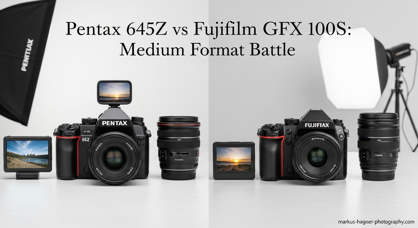 Pentax 645Z vs Fujifilm GFX 100S