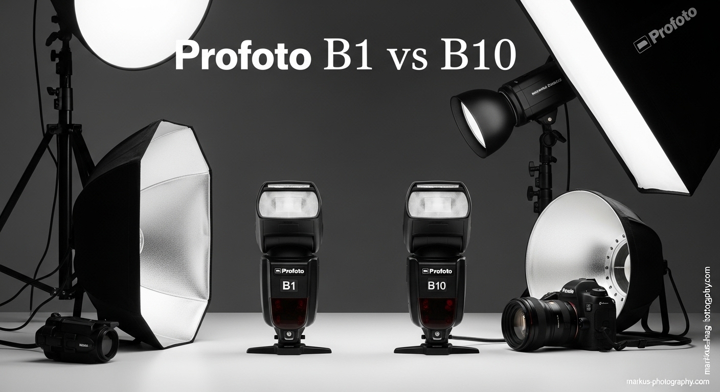 Profoto B1 vs B10
