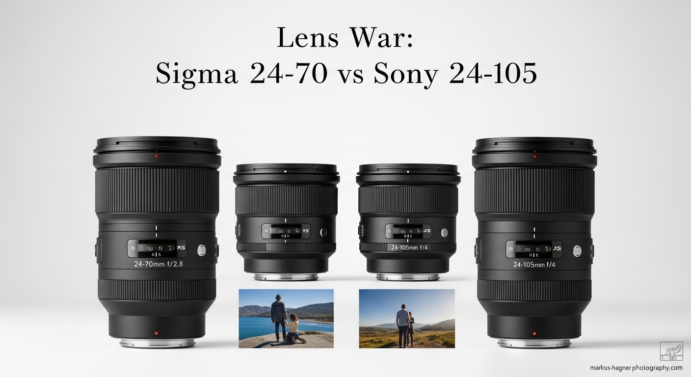 Sigma 24-70 2.8 Vs Sony 24-105 F4