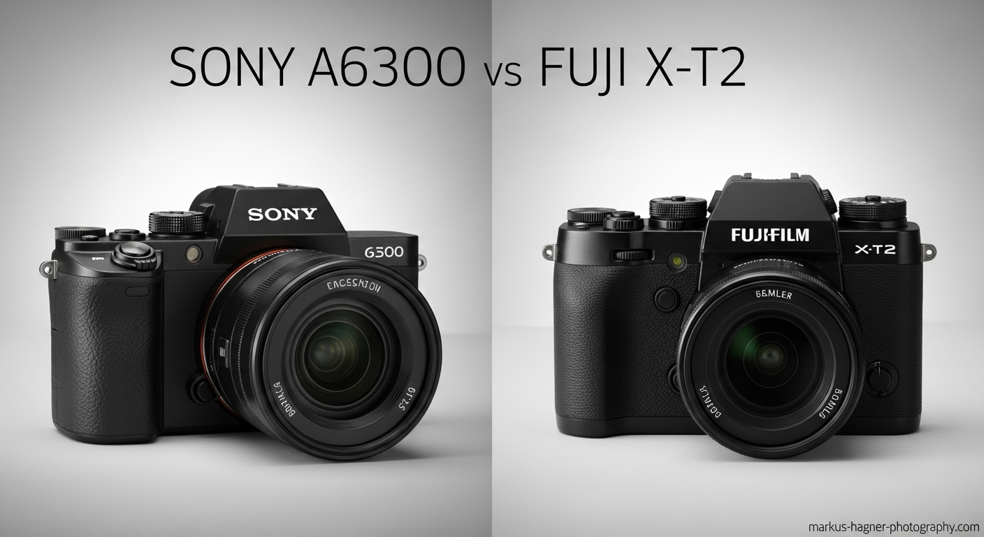 Sony A6300 Vs Fuji Xt2