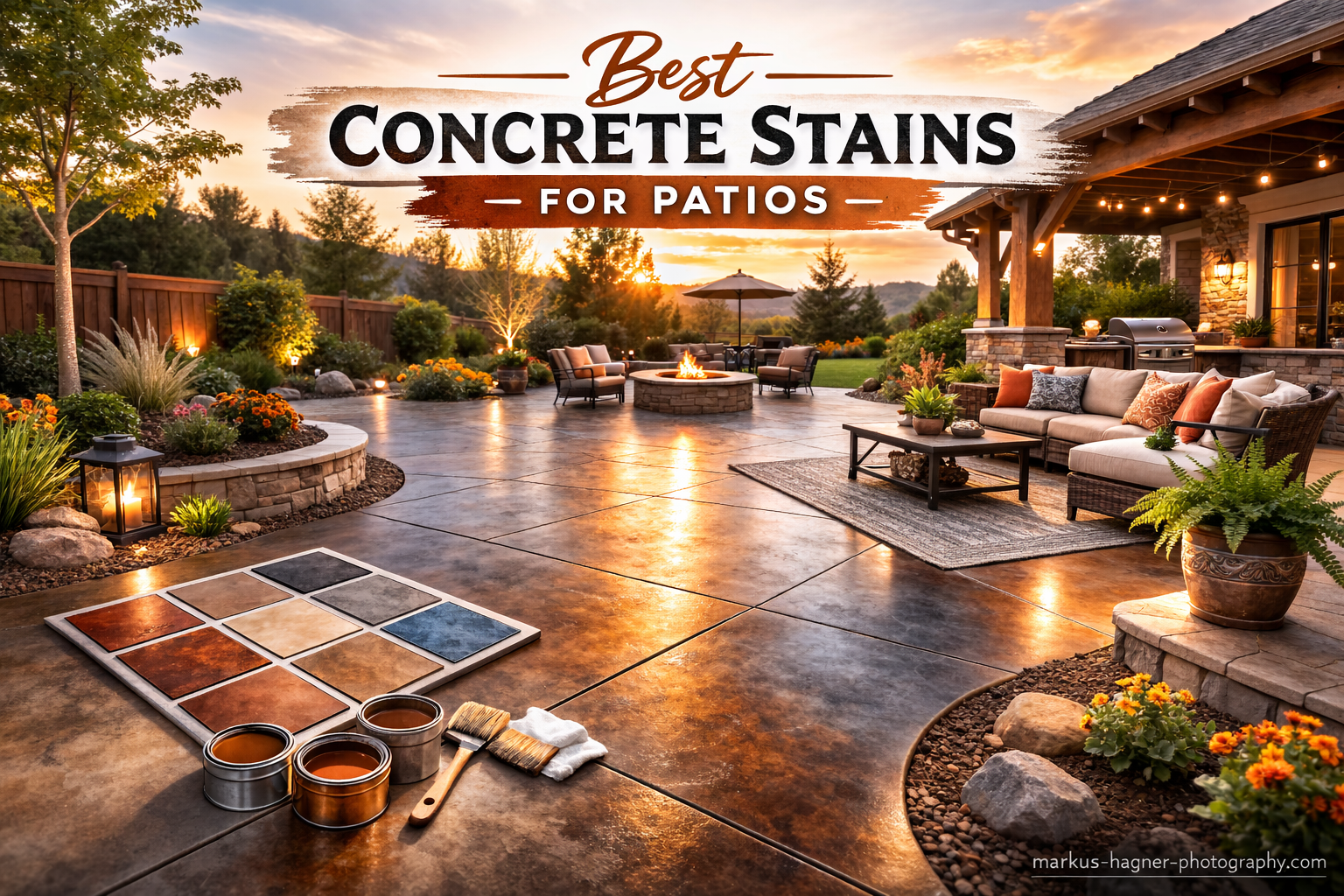 10 Best Concrete Stains for Patios