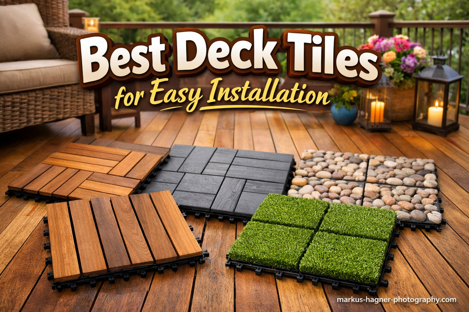 10 Best Deck Tiles for Easy Installation