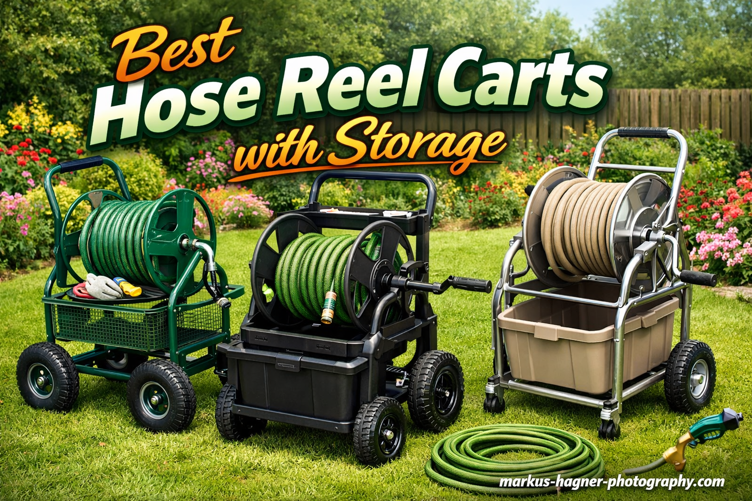10 Best Hose Reel Carts with Storage