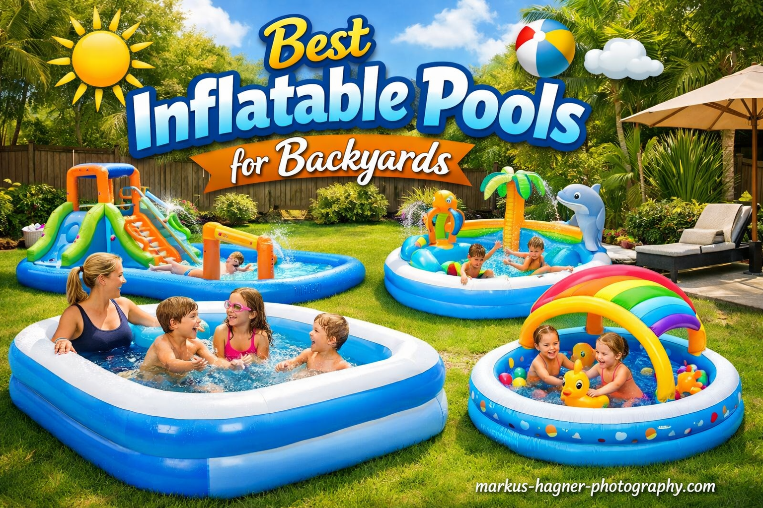 10 Best Inflatable Pools for Backyards