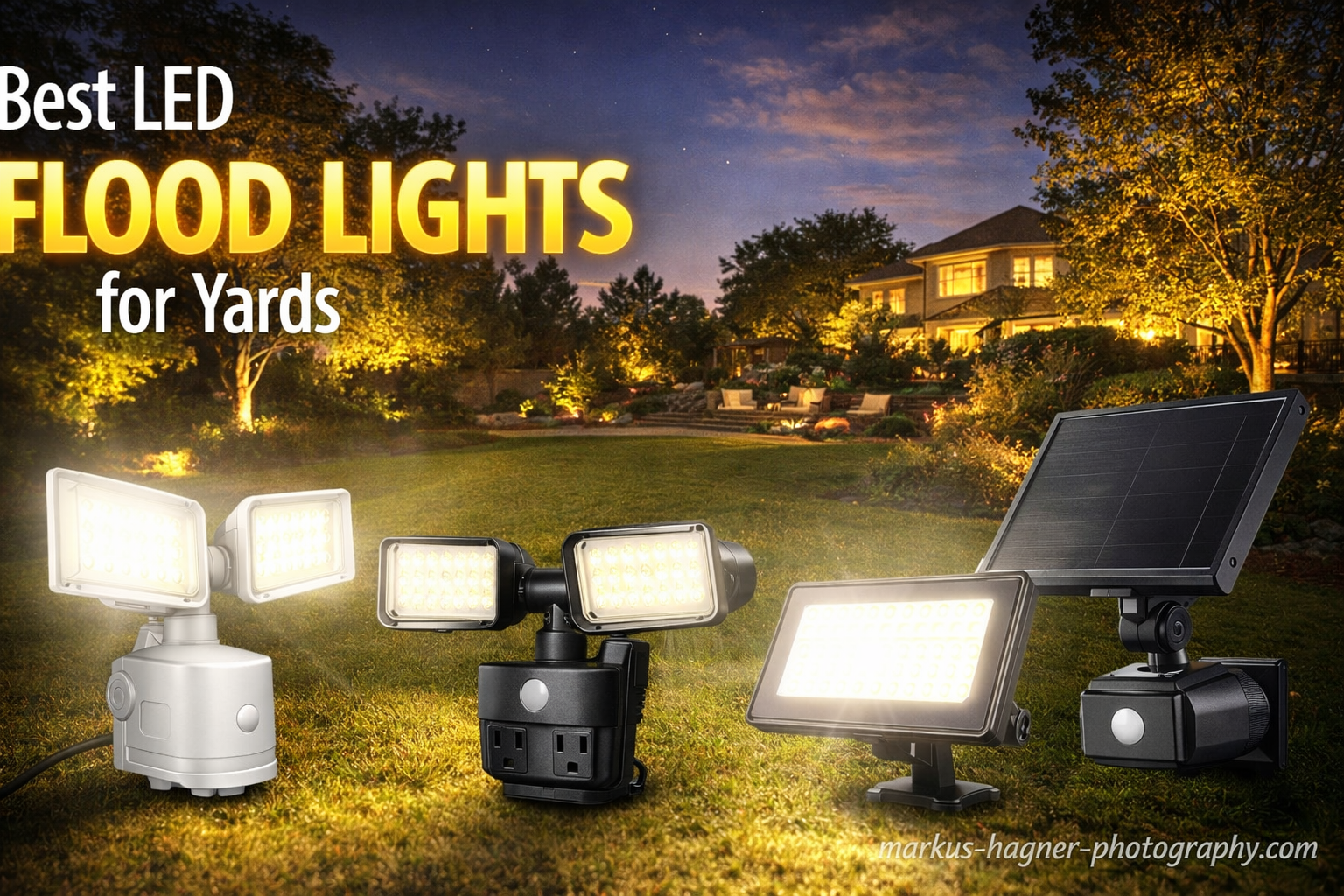10 Best LED Flood Lights for Yards