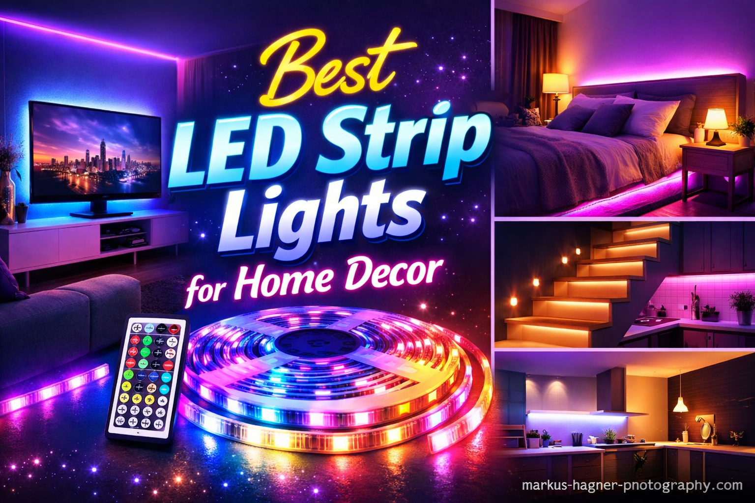 10 Best LED Strip Lights for Home Decor