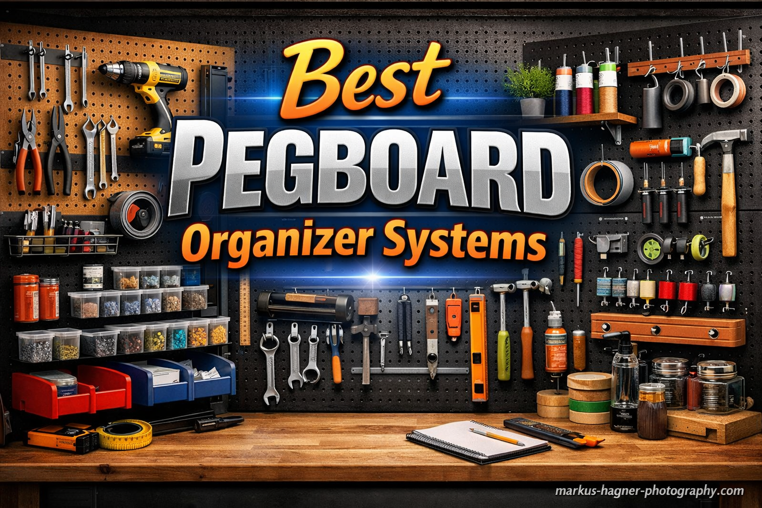 10 Best Pegboard Organizer Systems