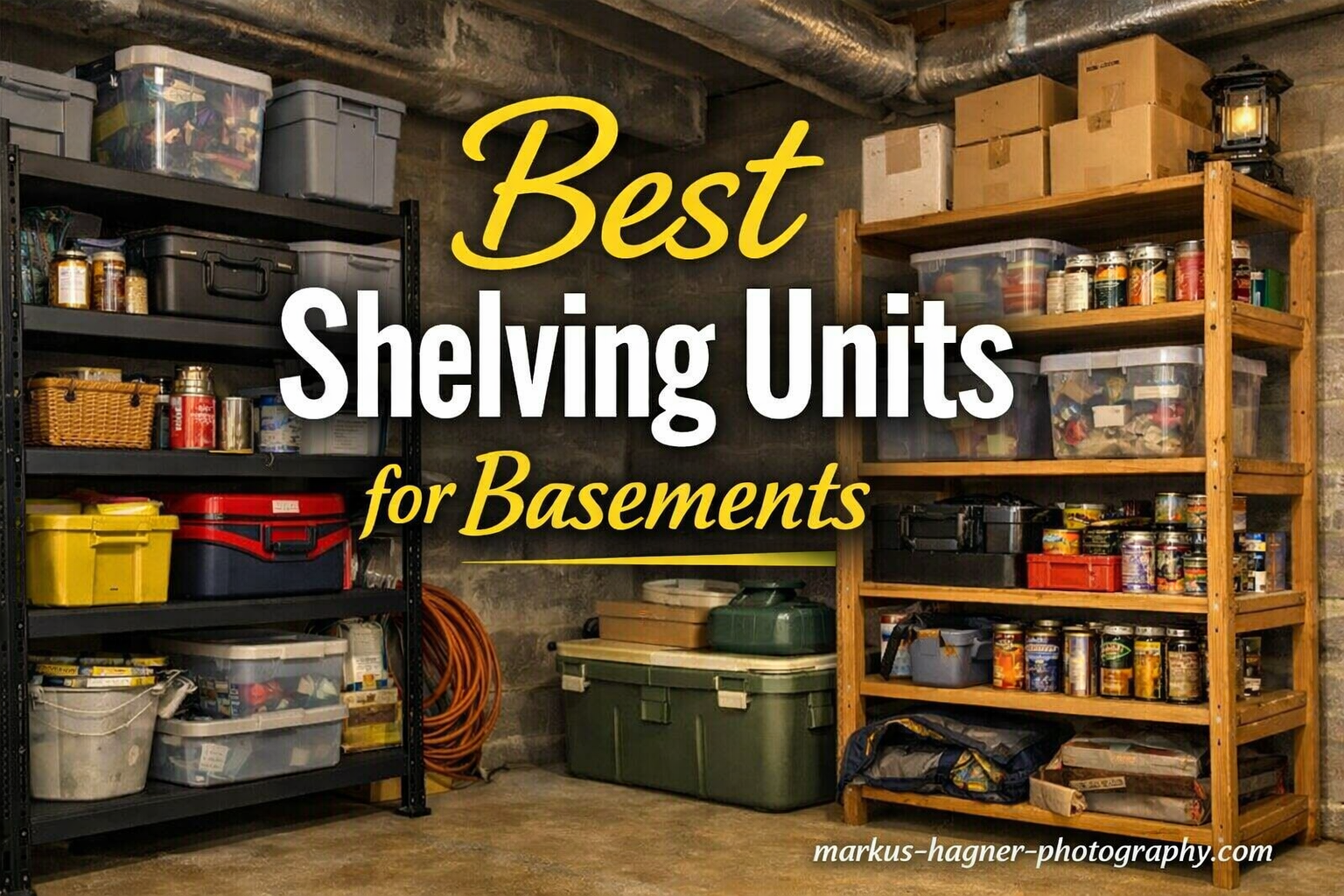 10 Best Shelving Units for Basements