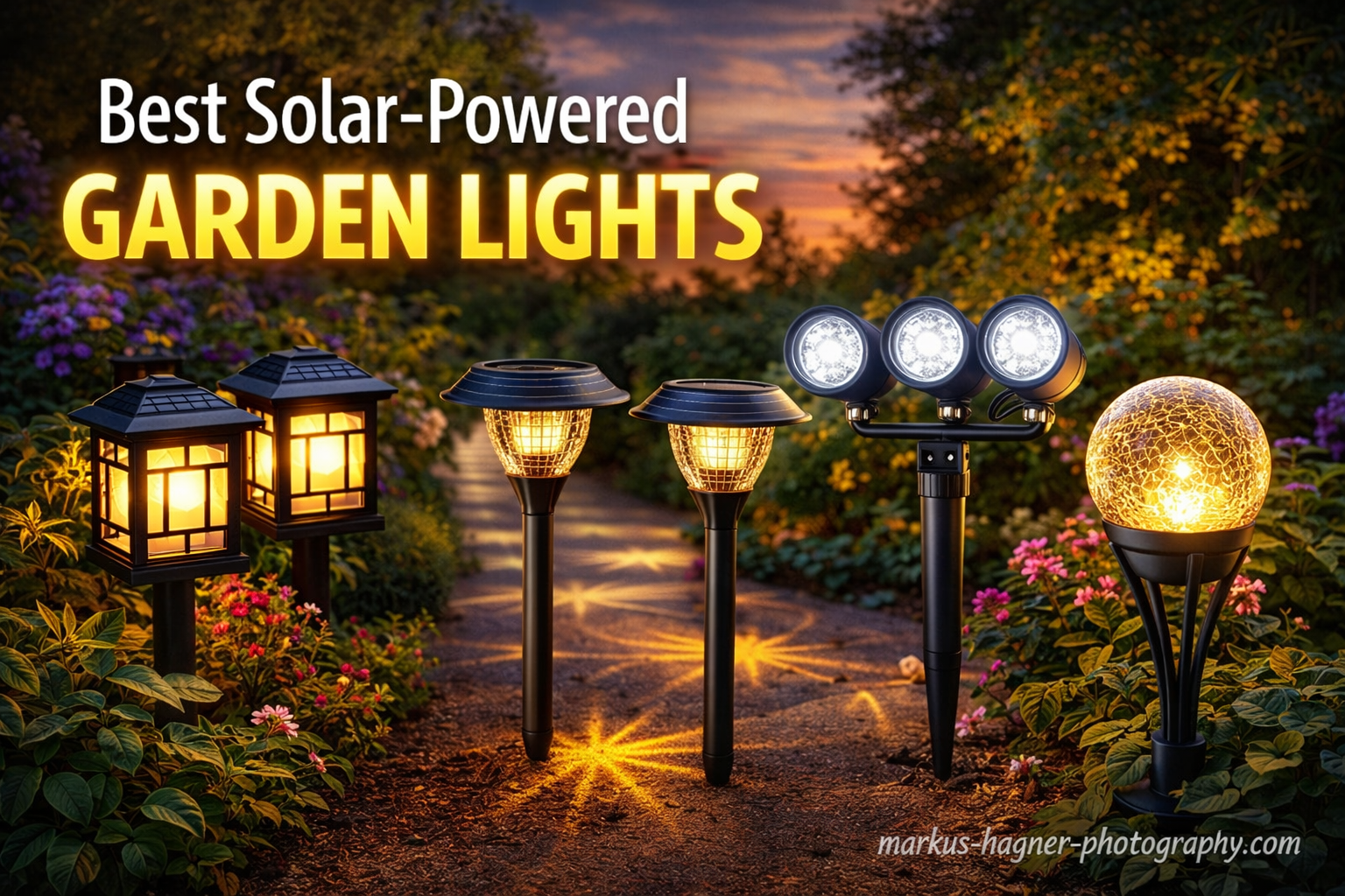10 Best Solar-Powered Garden Lights