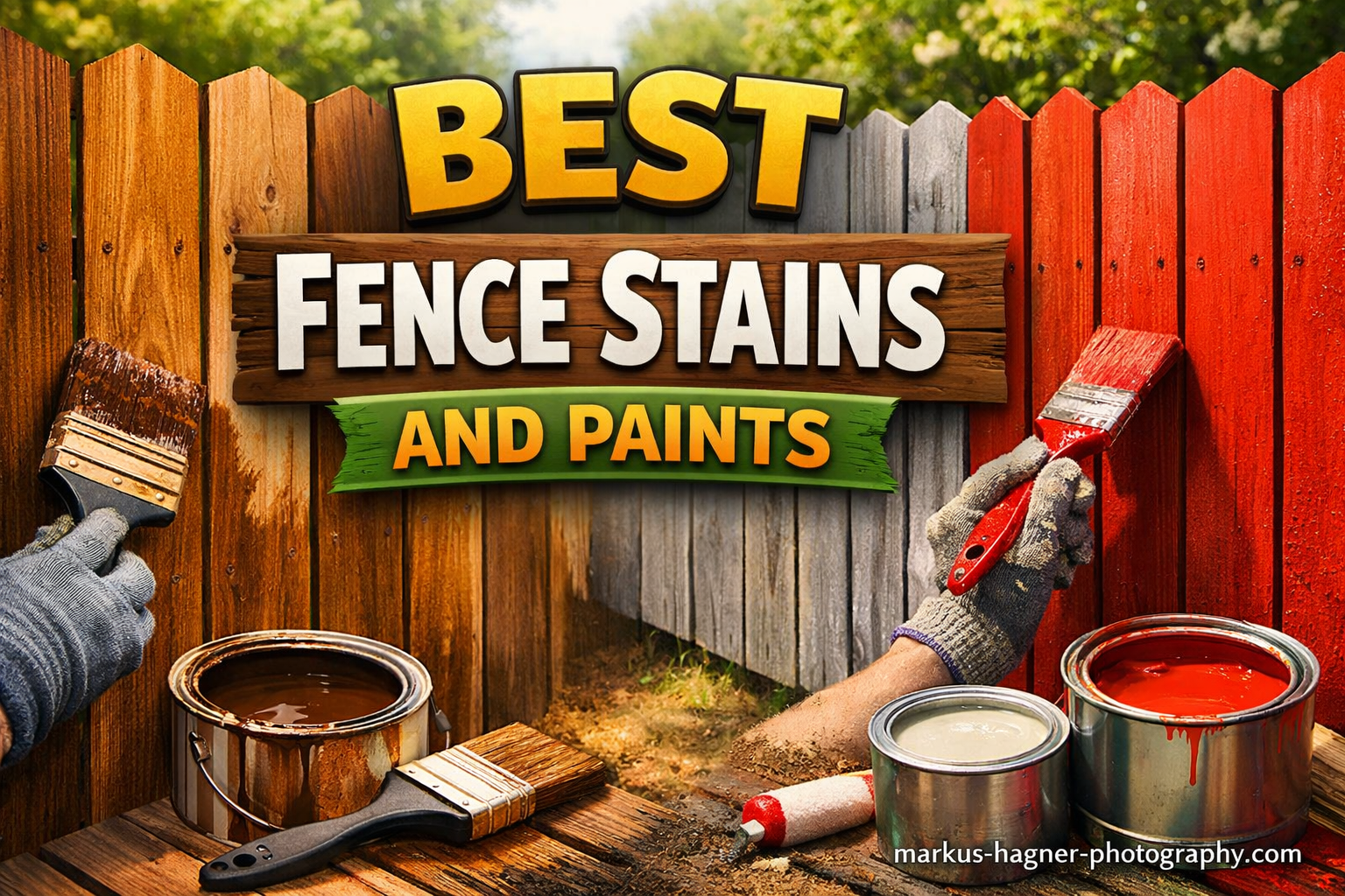 12 Best Fence Stains and Paints