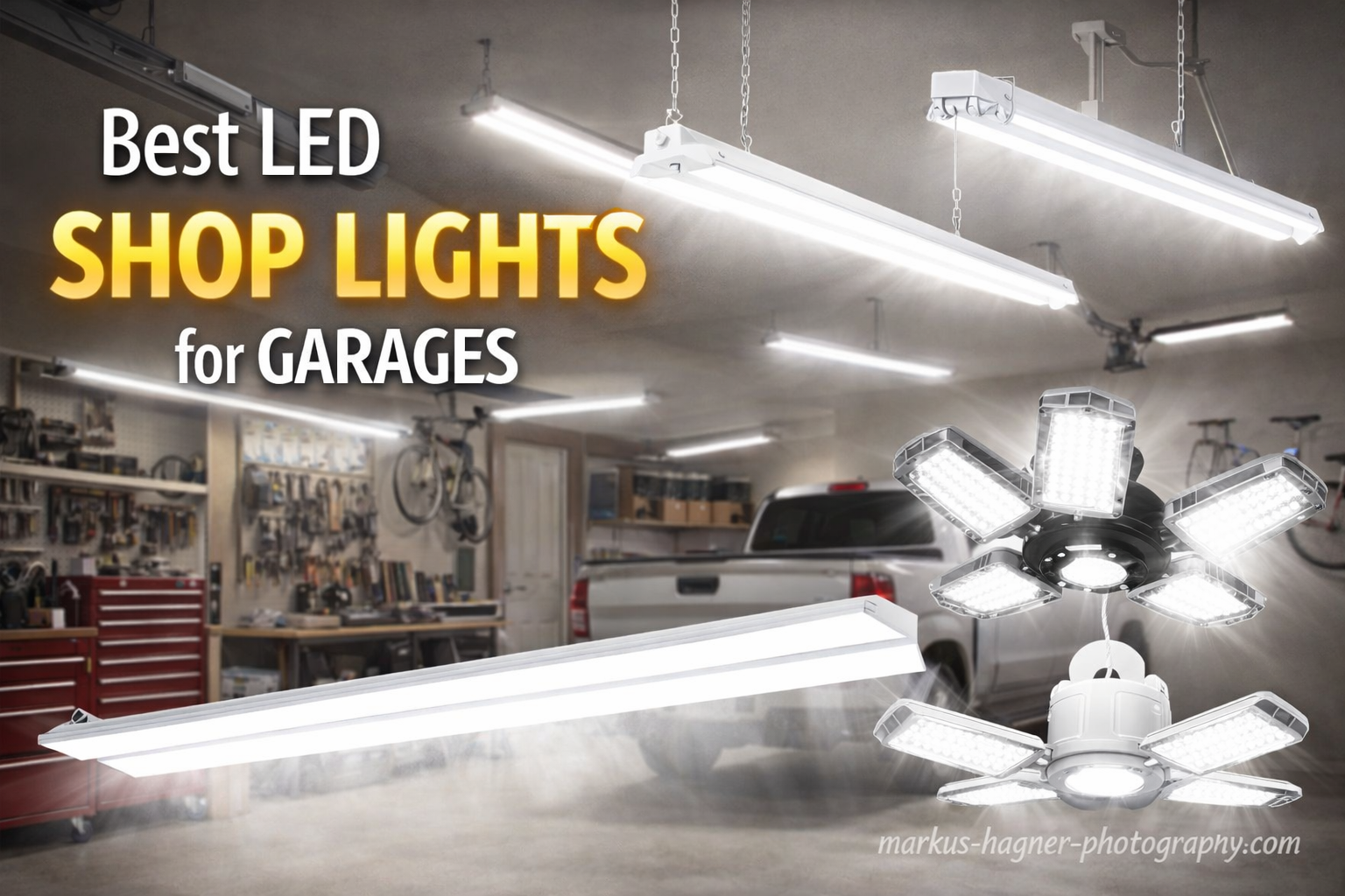 12 Best LED Shop Lights for Garages