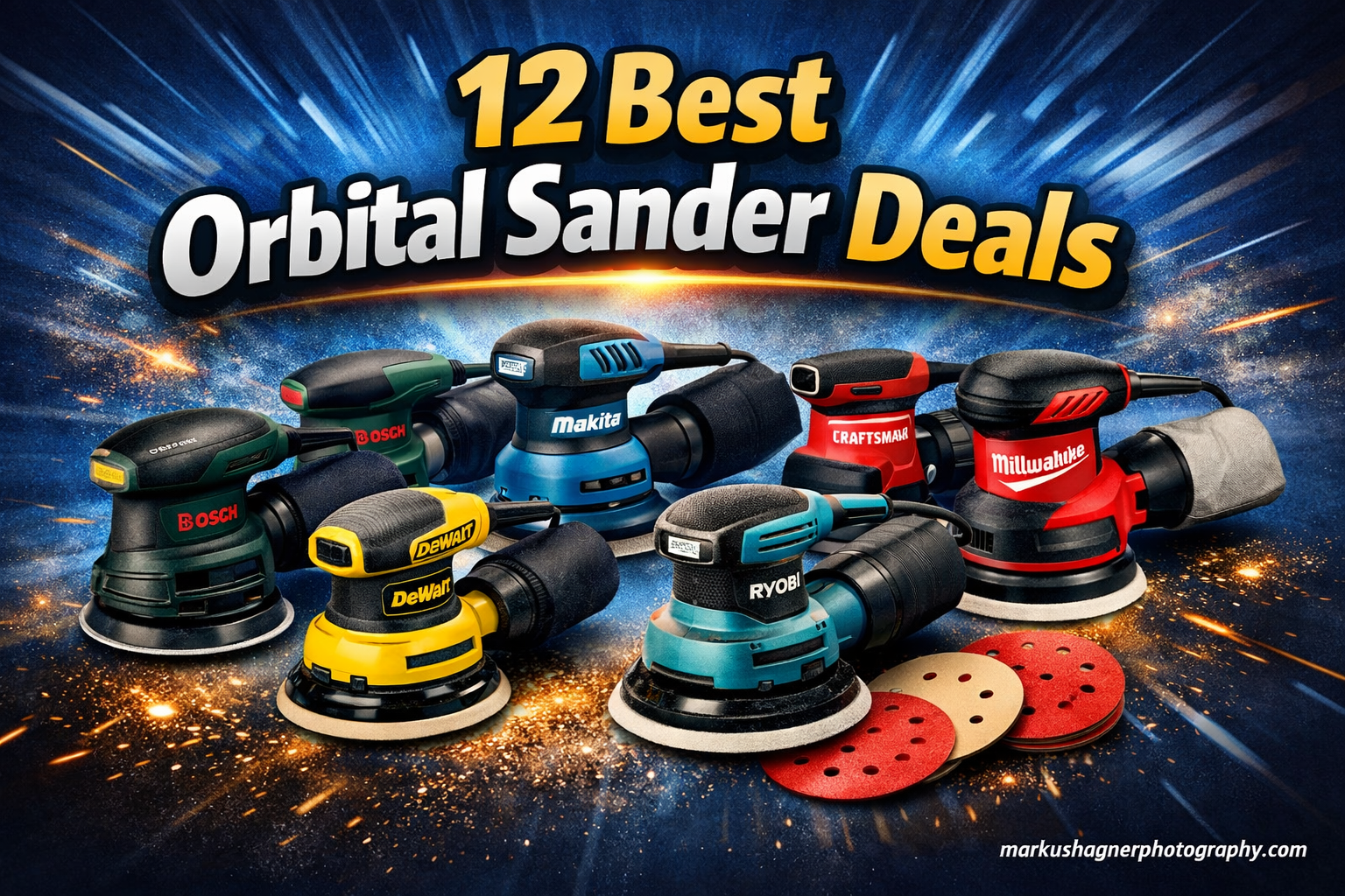 12 Best Orbital Sander Deals