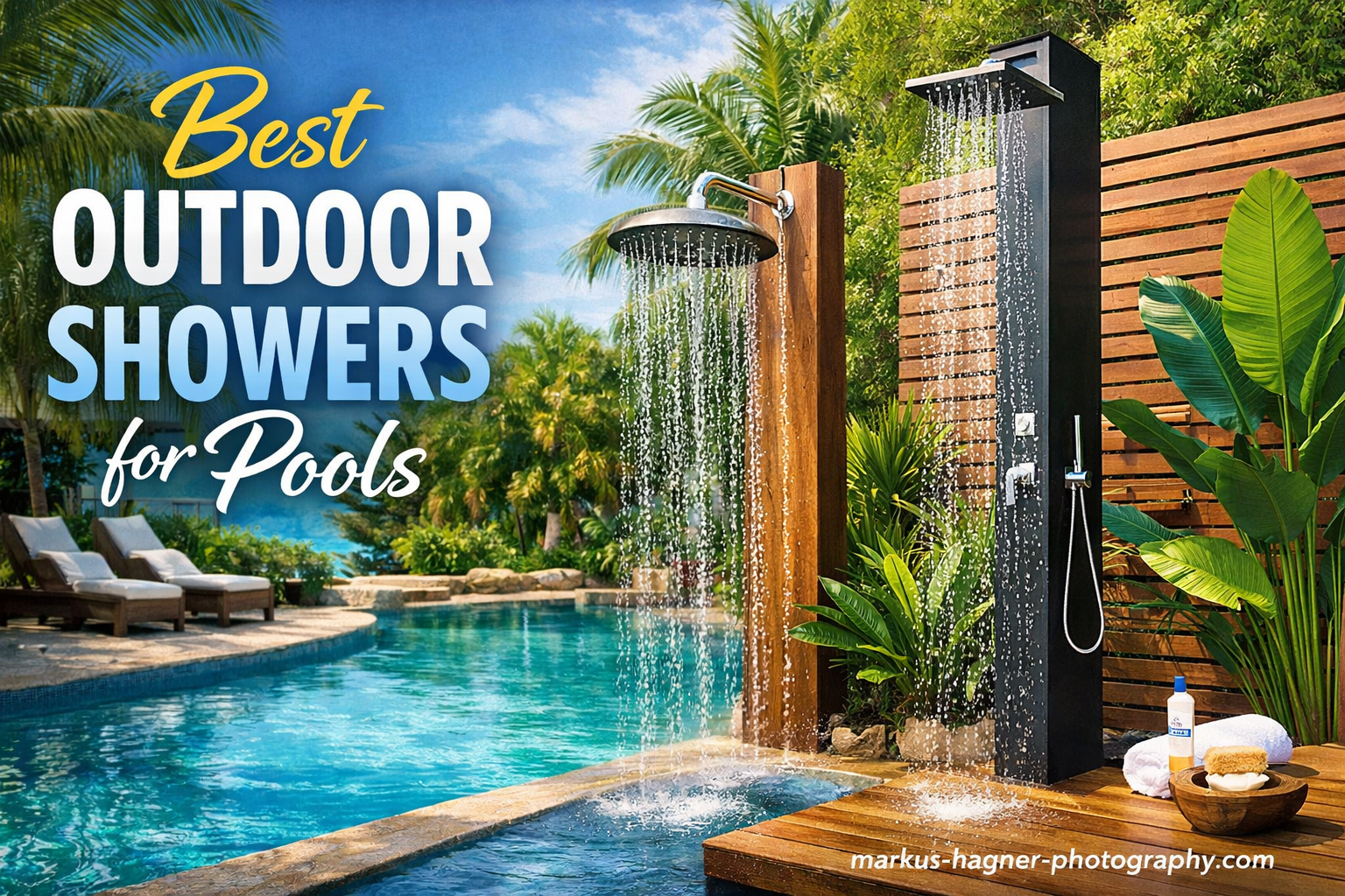 12 Best Outdoor Showers for Pools