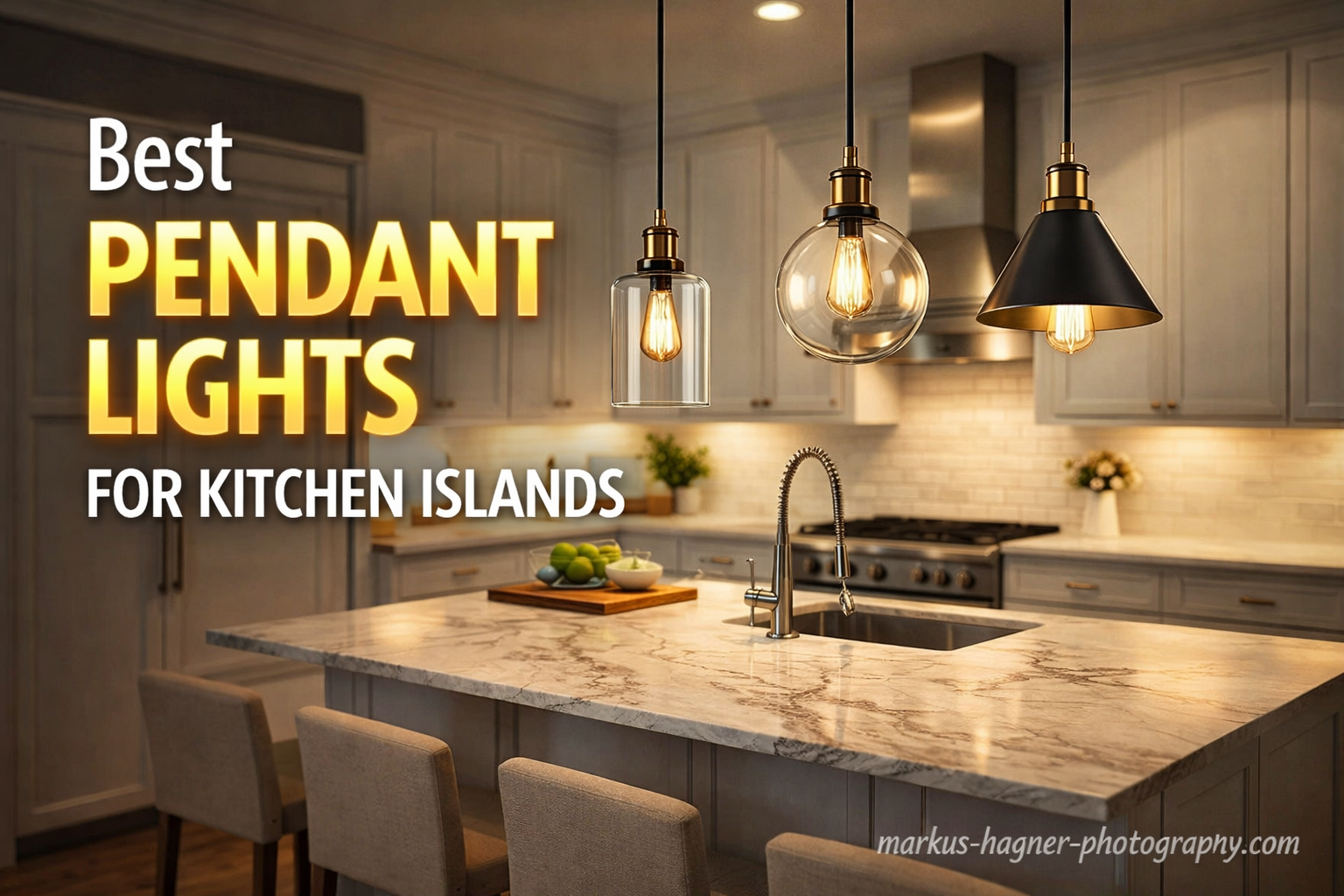 12 Best Pendant Lights for Kitchen Islands