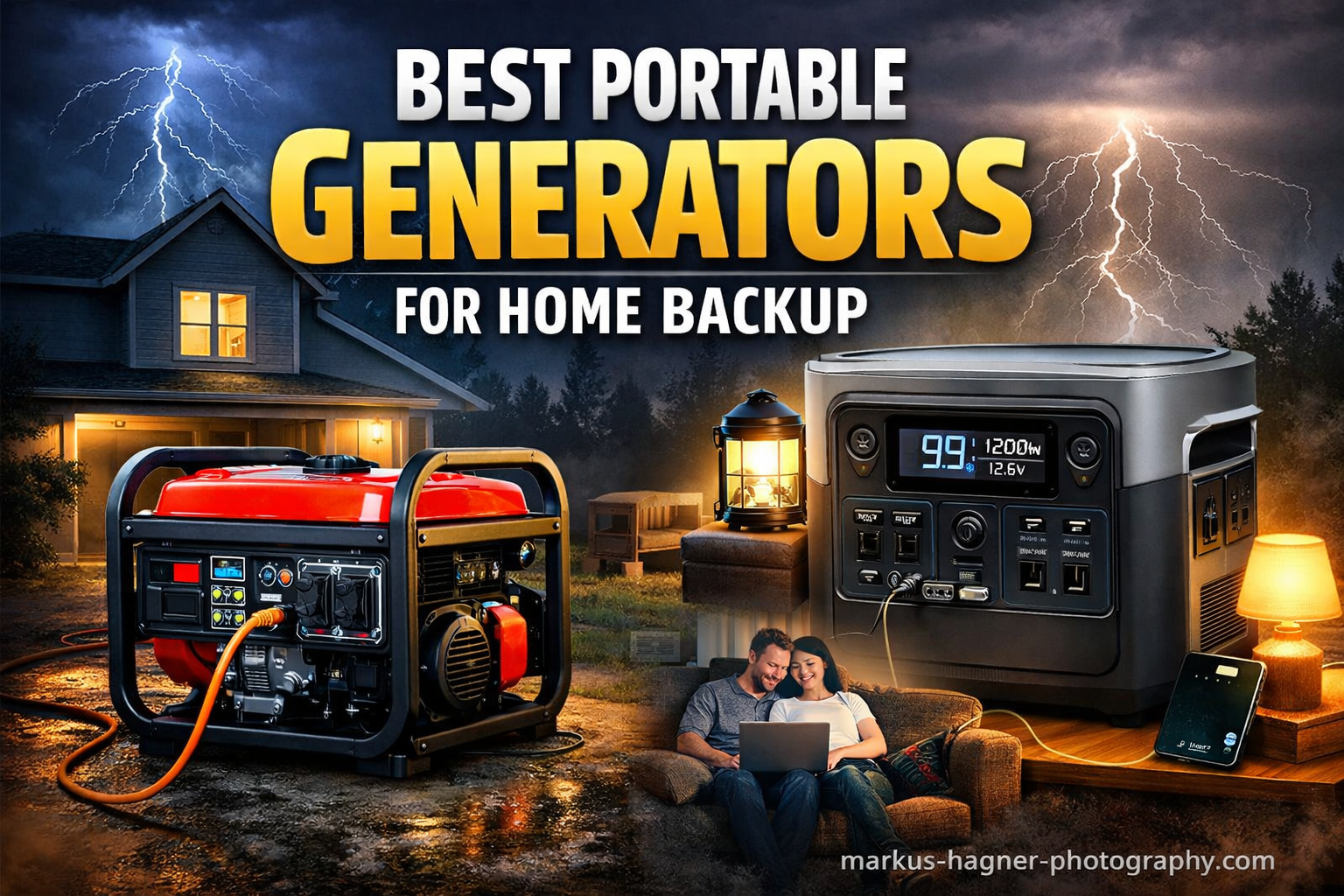 12 Best Portable Generators for Home Backup