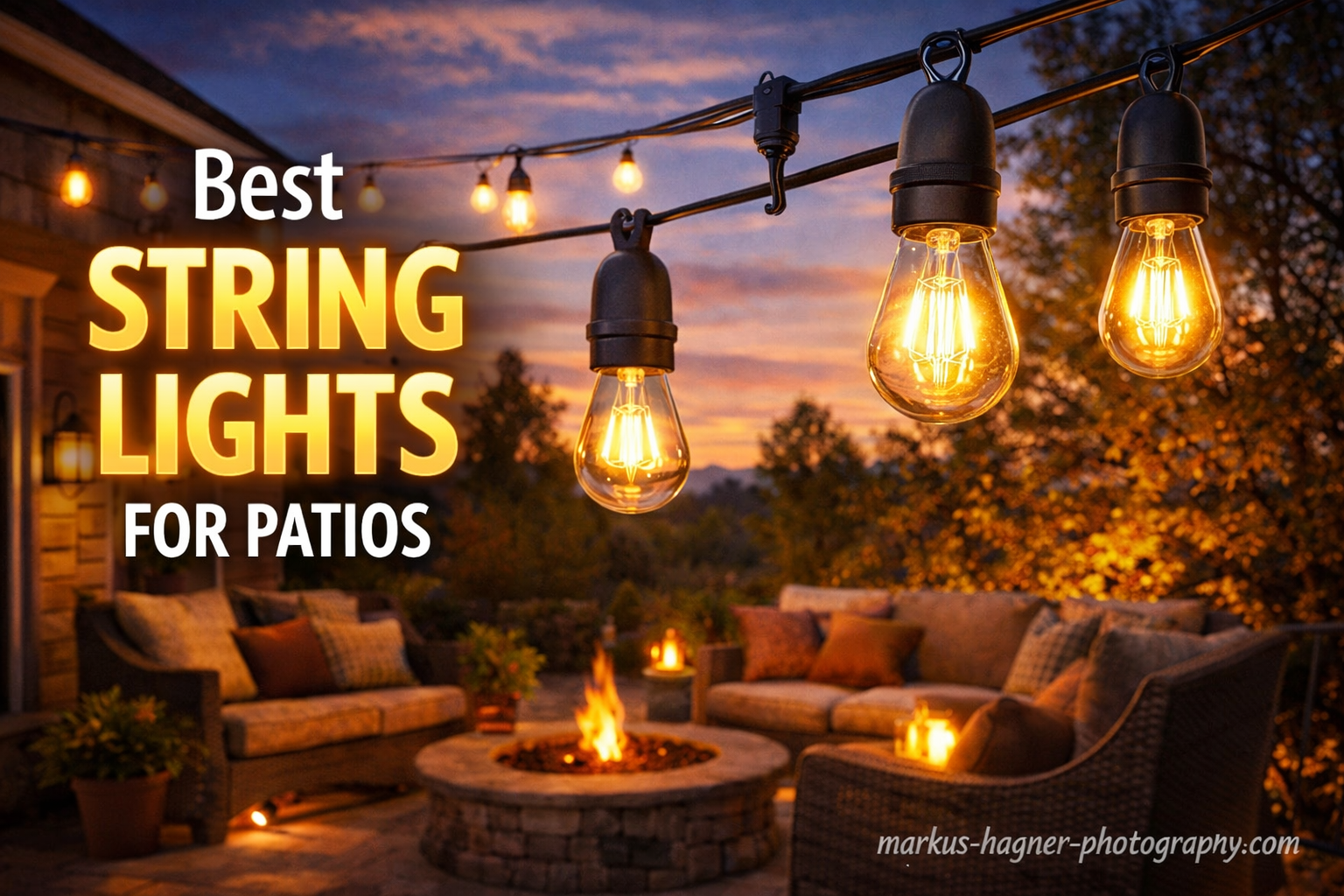 12 Best String Lights for Patios