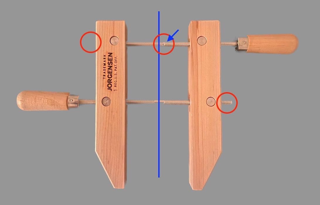 Jorgensen 10-Inch Adjustable Handscrew, Brown - Customer Photo 2